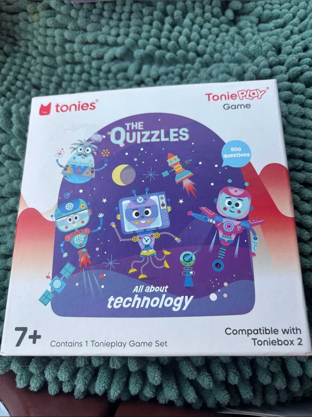 ToniePlay Tonie Box NIB Quizzles Trivia Board Game for TonieBox 2 New
